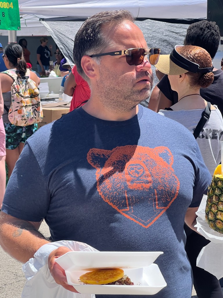 Plated dishes and handheld favorites from vendors