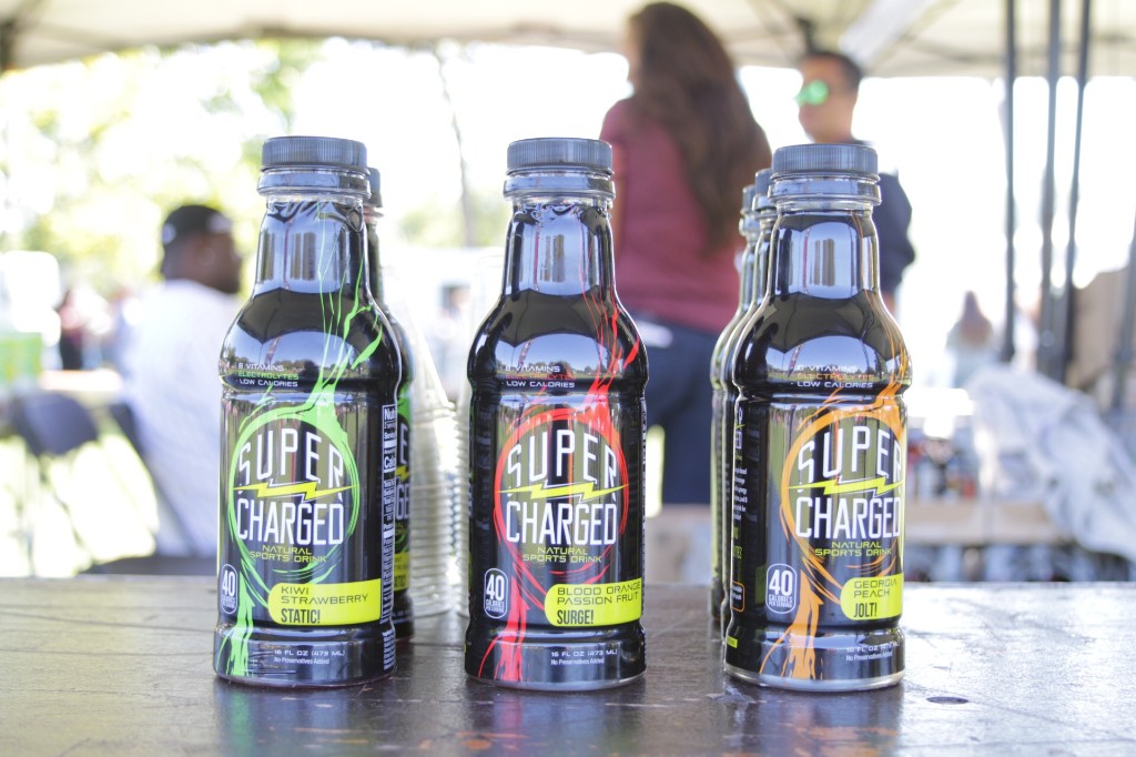 Festival pathway between vendor tents at the Labagh Woods Fall Festival.