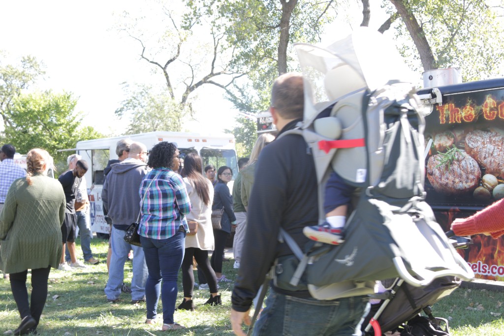 Final candid from the Labagh Woods Chicago Food Truck Festival.