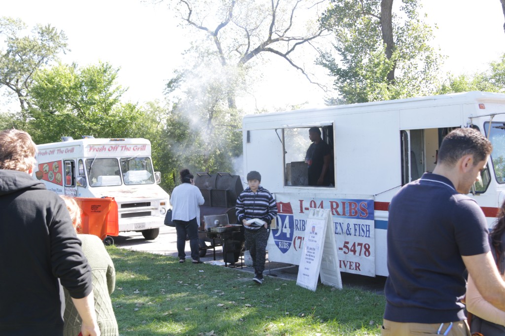 One more look at the Labagh Woods Fall Festival on the grass.