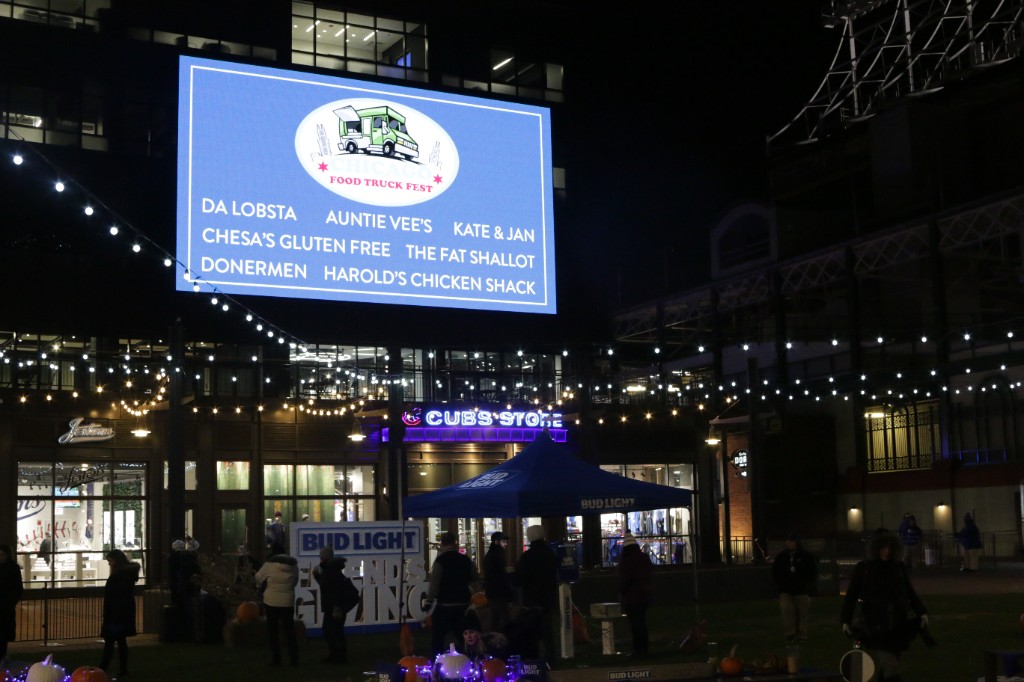 Keyboard performance with framed autographed photo at the keyboard during the outdoor show